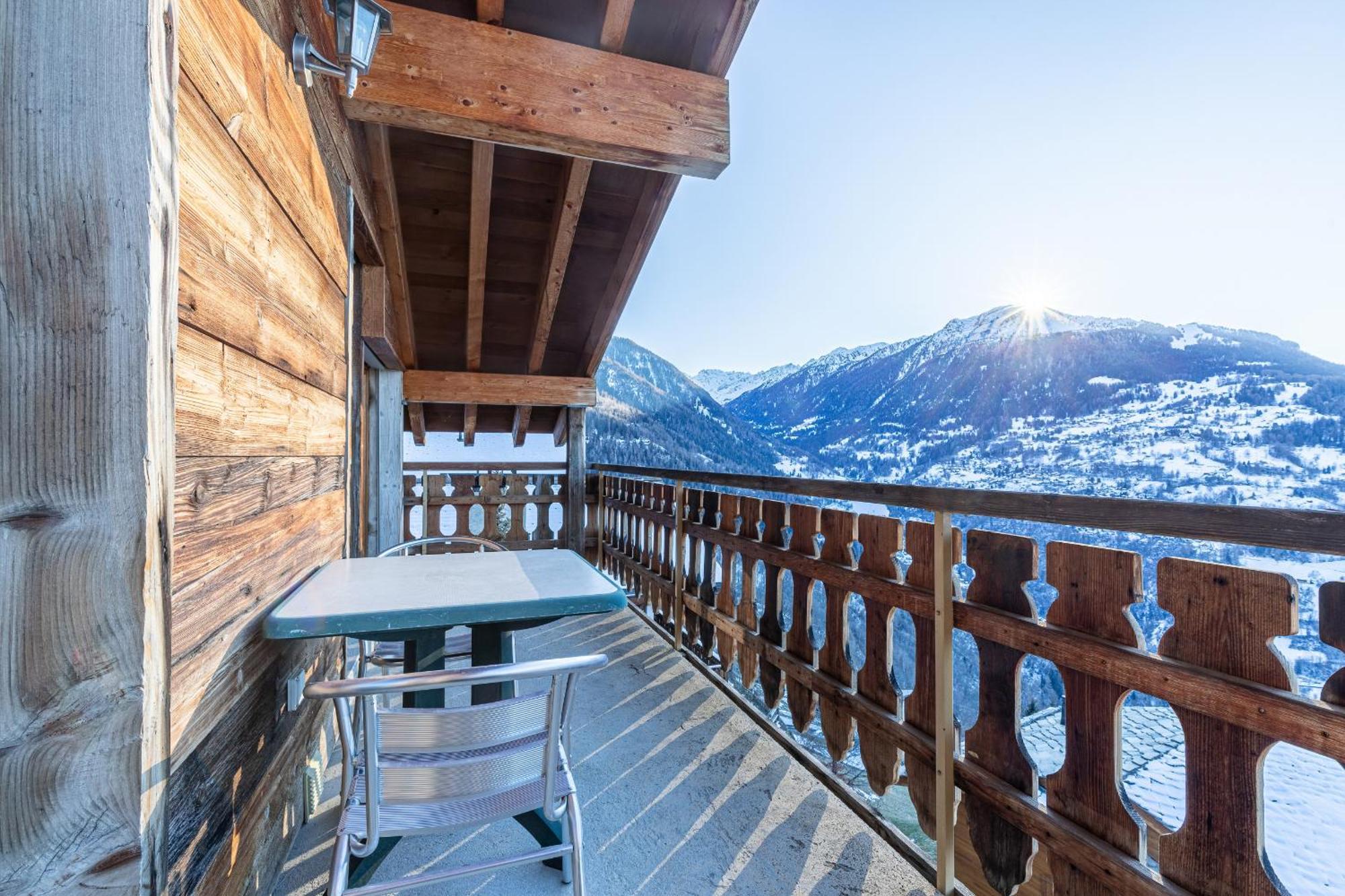 Balcons Du Soleil Sunny & Mountain Apartments By Alpvision Residences Veysonnaz Exteriér fotografie