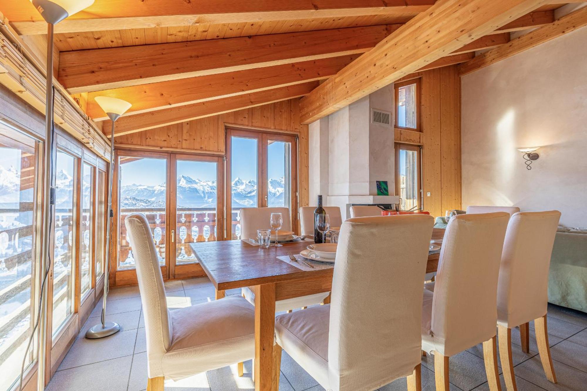 Balcons Du Soleil Sunny & Mountain Apartments By Alpvision Residences Veysonnaz Exteriér fotografie